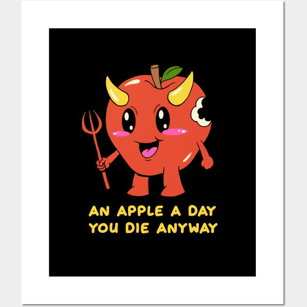 Bad Apple! Wall Art by Vincent Trinidad Art